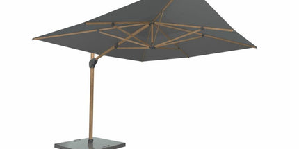 4 Seasons Outdoor Hacienda parasol 300 x 400 | diverse kleuren | inclusief voet 125 kg met wielen