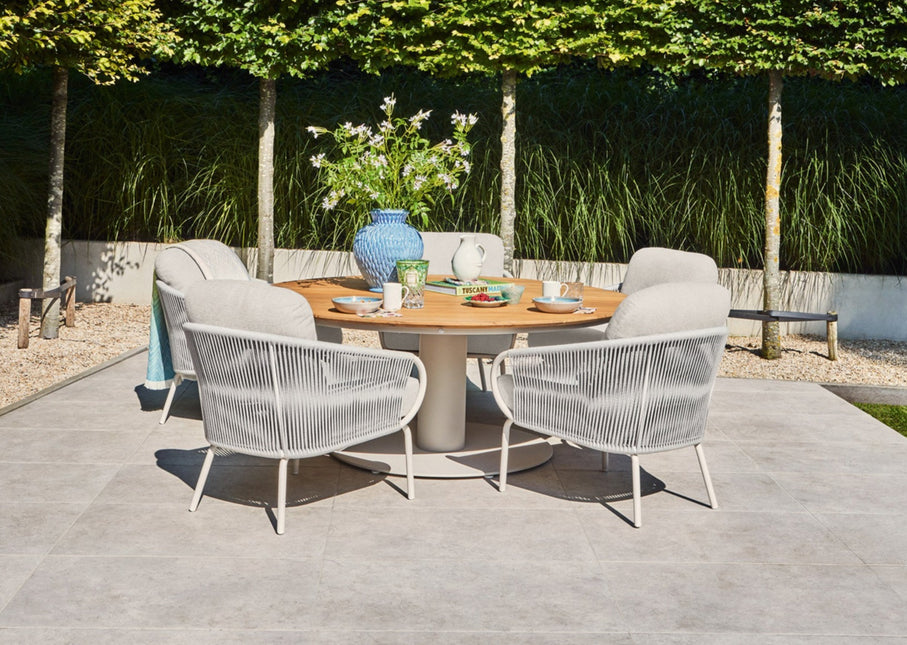 SUNS tuinmeubelen Dolce | Low-dining Tuinstoel | Camel Sand Frame