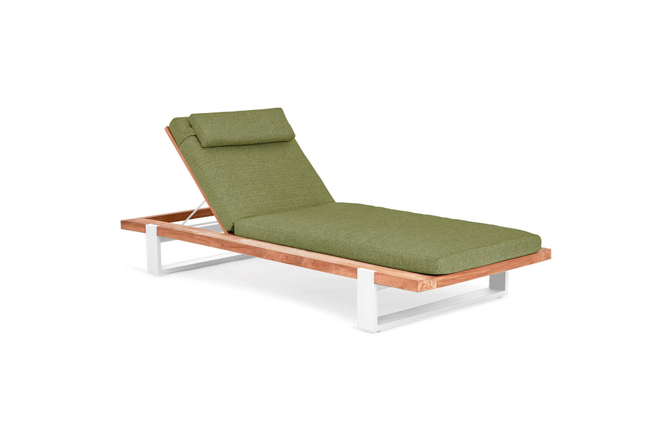 SUNS tuinmeubelen Nardo sunlounger | Mat wit