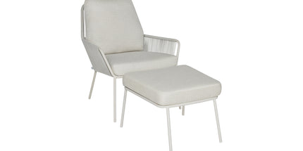 SUNS tuinmeubelen Punta | Lounge Chair | Matt White Frame