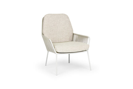 SUNS tuinmeubelen Punta | Lounge Chair | Matt White Frame