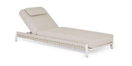 SUNS tuinmeubelen Sato | Lounger | Camel Sand Frame