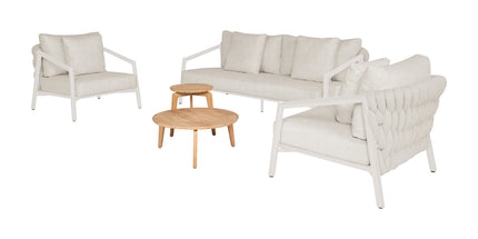 SUNS tuinmeubelen Sato | Sofa Set | Camel Sand Frame