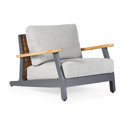 SUNS tuinmeubelen Siena | Lounge Chair | Matt Royal Grey Frame