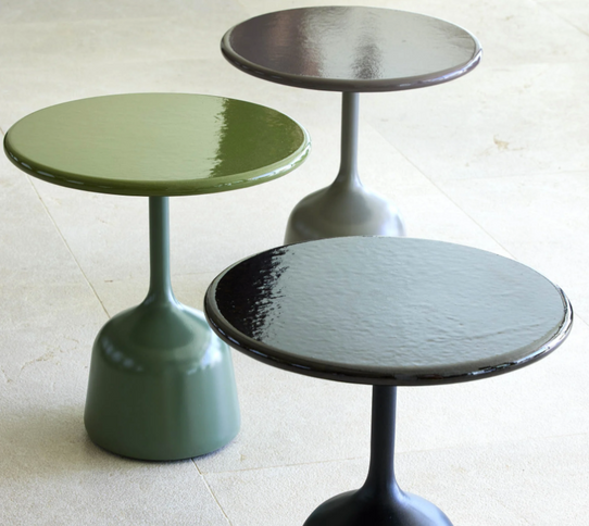 Cane-Line tuinmeubelen Glaze Salontafel | Blad van lavasteen