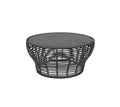 Basket Salontafel | Zwart/Graphite | 75cm