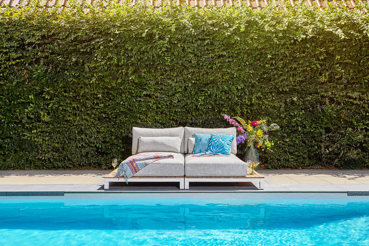 SUNS tuinmeubelen Evora Daybed  | Mat Royal Grey