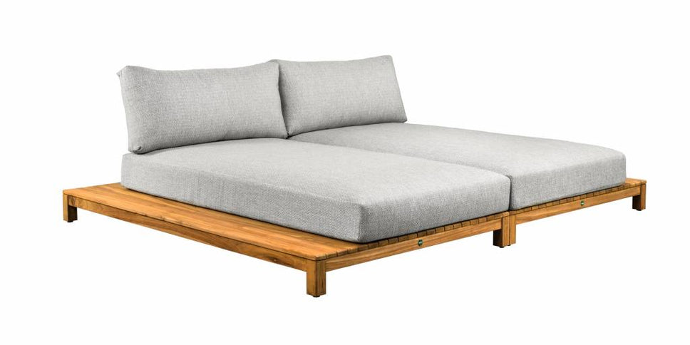 SUNS tuinmeubelen Loungeset Portofino | Daybed | Camel sand frame