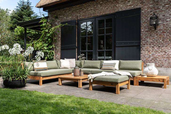 Wolfwood tuinmeubelen Coffee Bay Loungeset | Opstelling 10