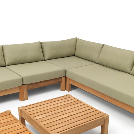 Wolfwood tuinmeubelen Coffee Bay Loungeset | Opstelling 12