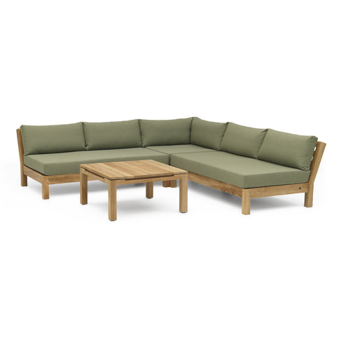 Wolfwood tuinmeubelen Coffee Bay Loungeset | Opstelling 9