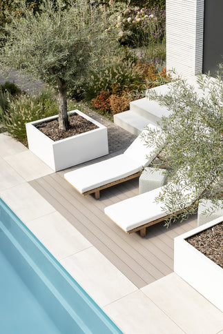 Wolfwood tuinmeubelen James sunlounger