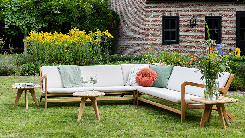 Wolfwood tuinmeubelen Norden loungeset | Opstelling 2